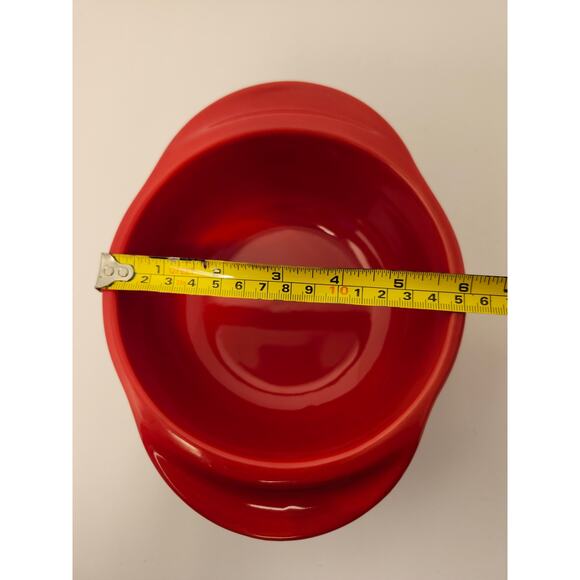 Chantal Stoneware Make It & Take It 3 Cup Casserole Red 93-MT15 NO LID - Picture 8 of 9